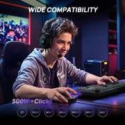 Wired Gaming Mouse, 12,800 DPI with Optical Sensor, 8 Programmable Buttons, 13 RGB Backlit Modes, Ergonomic Design, Custom Software Gaming Mice for Laptop,PC