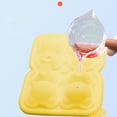 thumbnail image 6 of Bear Shape Silicone Tray, Reusable Ice Mold for Home Kitchen DIY Frozen Drinks and Daily Use, 6 of 6