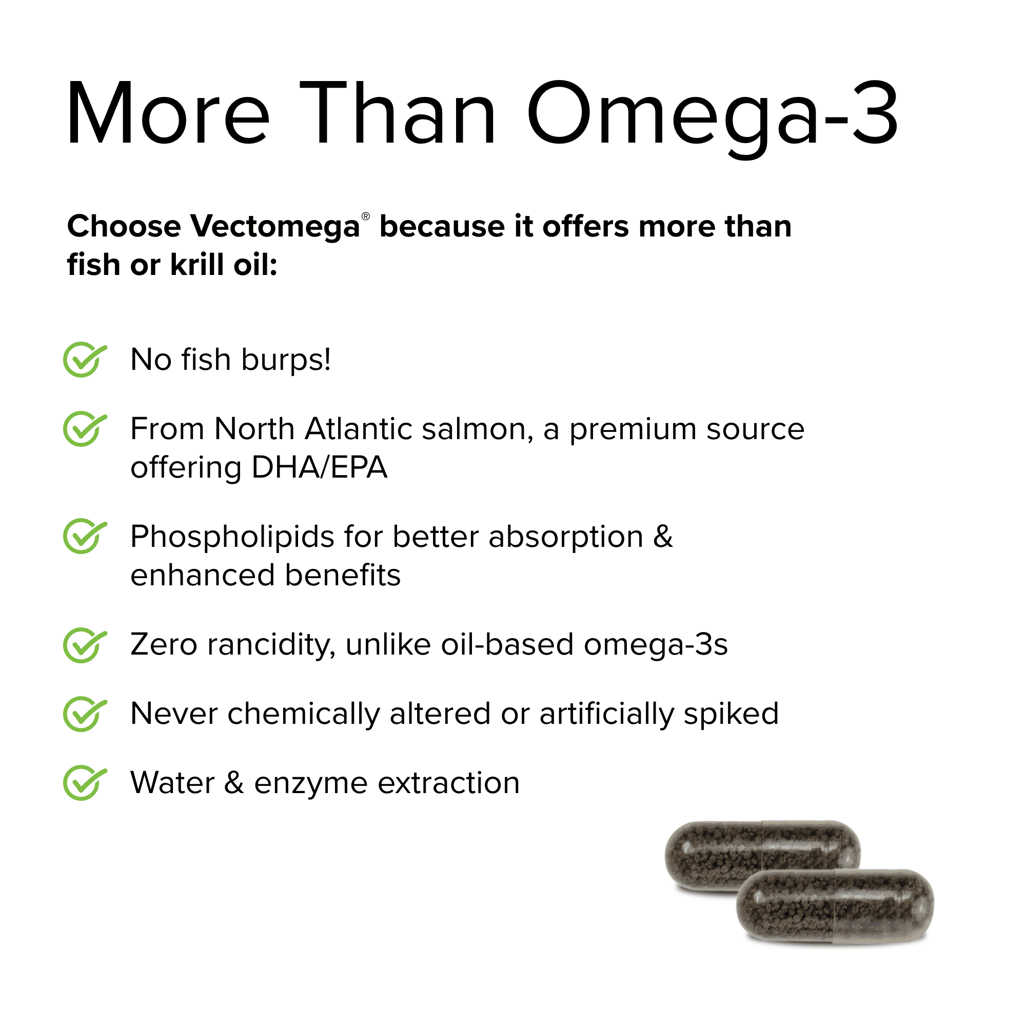 Terry Naturally Vectomega - 60 Capsules - Omega-3 from Salmon