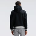 thumbnail image 2 of Fanatics Black Detroit Lions IconicFleece Tipped Hoodie, 2 of 7
