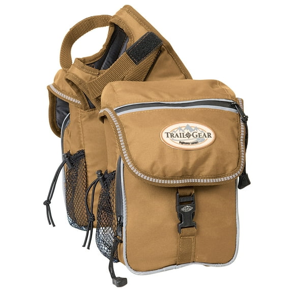 Weaver Leather Trail Gear Pommel Bag, Brown