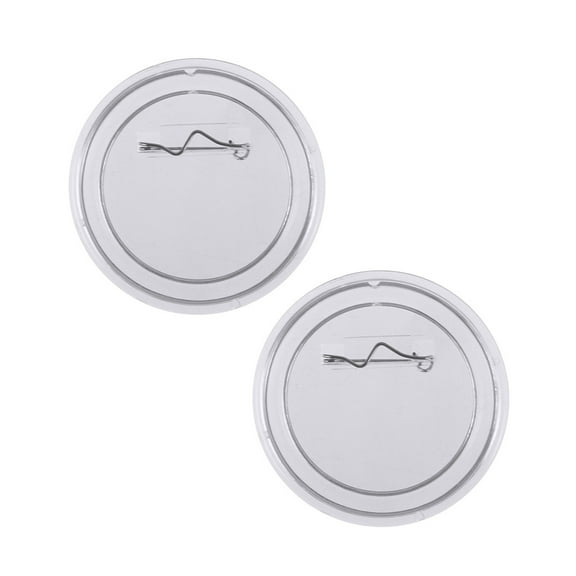 MUSEYA Lapel Pin Acrylic Circular 15Set for Product Birthday Party 2.4in