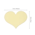 thumbnail image 2 of TABLETREANDS 30Ud Wall Clings Corazón Dorado En Material Acrílico Para Pared Y Muebles, 2 of 7