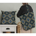 thumbnail image 5 of Soimoi Brown Cotton Poplin Fabric Check & Geometric Print Fabric by Yard 42 Inch Wide, 5 of 5