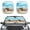 Cute Sea Turtle, variant on Jeiento Purple Coconut Tree Car Sunshade for Women Foldable Automotive Front Window Sunshade Protector Removable Automotive Accessories Fit Most Car, Truck, Suv, or Van