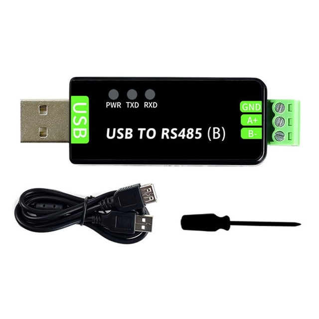 USB To RS485 Bidirectional Serial Converter A+ B- GND Pins Communication Module