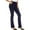 Blue, variant on Women's Stretchy Straight Leg Dress Work Pants Business Office Casual Slacks with Pockets White, M