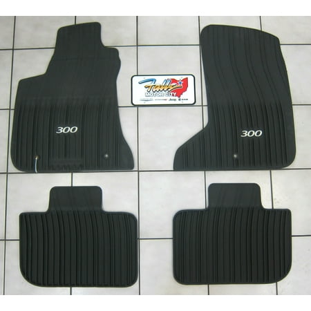 2011 2019 Chrysler 300 Awd All Weather Rubber Slush Mats Floor