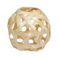thumbnail image 2 of Runquan 2X Woven Lamp Shade for Table Lamp 6x6cm Rustic Bamboo Lampshade Light Cover for 2 Pcs, 2 of 8