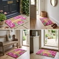 thumbnail image 4 of Lypsnake Rose Floral Coir Doormat, "Are You Lost?" Funny Welcome Mat, Decorative Non Slip Entryway Rug for Indoor & Outdoor Porch Home Decor, 4 of 6