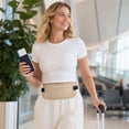 thumbnail image 3 of RFID Blocking Money Belt for Men Women, Slim Concealed Fanny Pack for Travel Running, Hidden Waist Wallet with Passport Holder and Phone Pocket, Secure Travel Pouch for Cash Cards and Essentials, 3 of 3