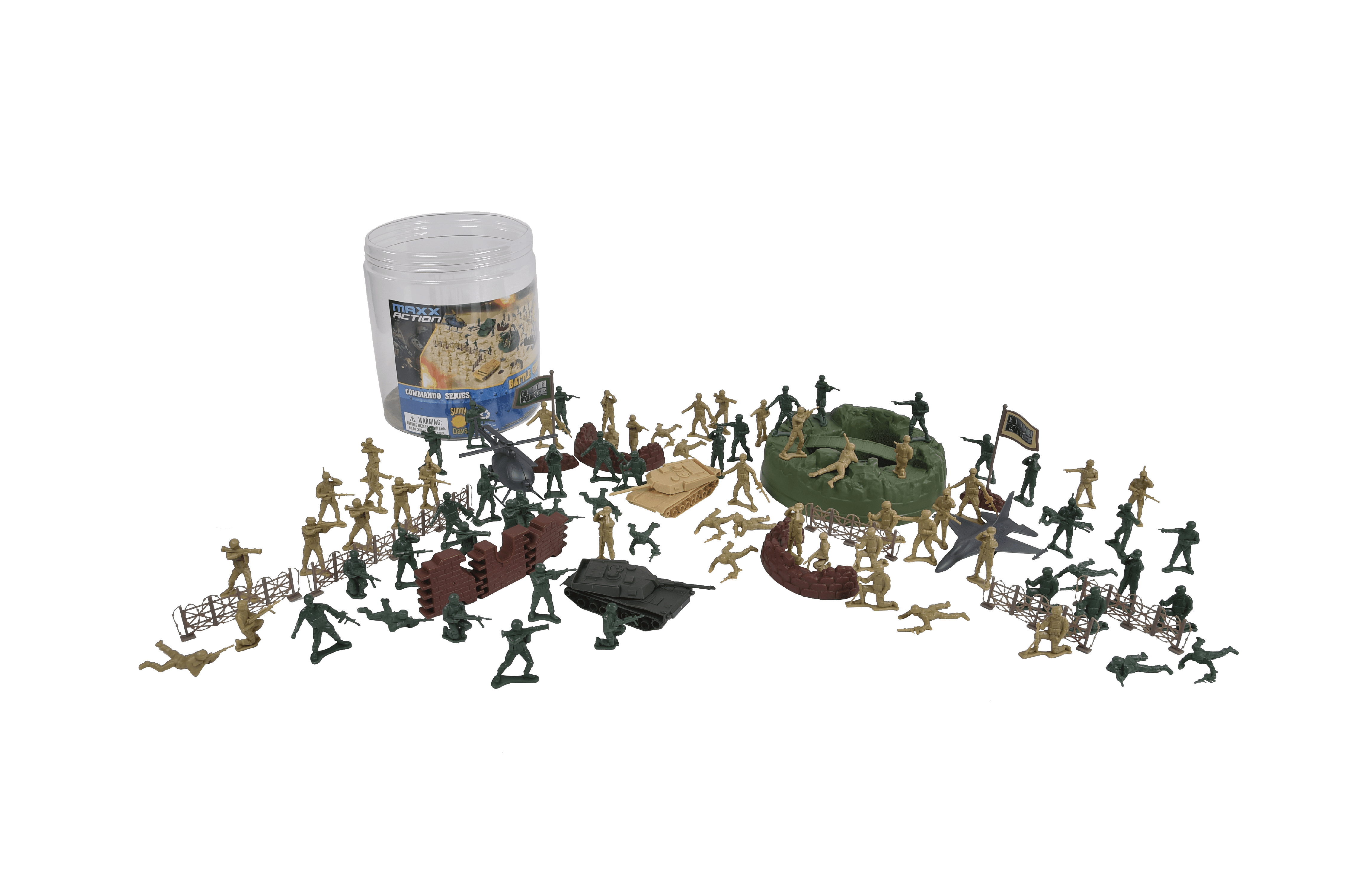 elite force battle group army play bucket