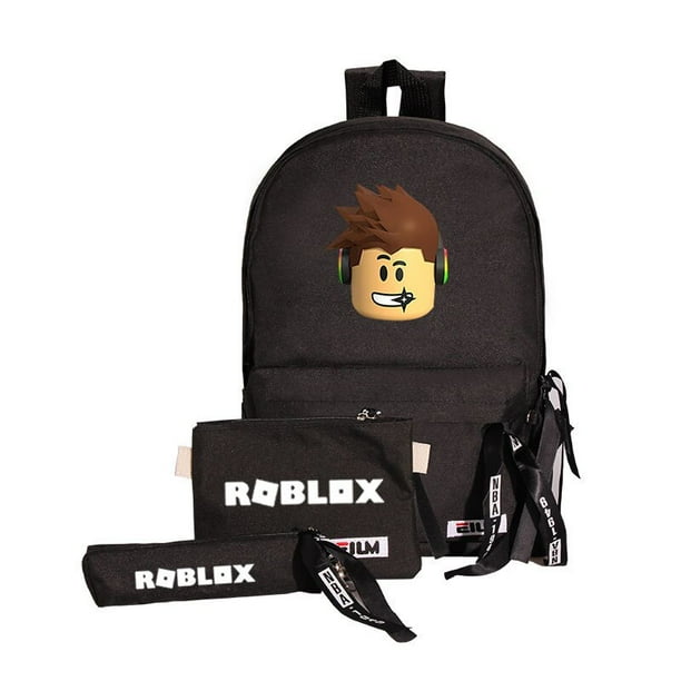 Bolso de hombro periférico para la escuela, Mochila escolar de dibujos animados de Anime, tres piezas, regalo para niños