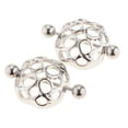 thumbnail image 1 of 2pcs Couvre les Bijoux de Corps 16g Haltères Creux, 1 of 7