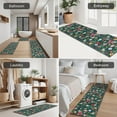 thumbnail image 5 of Dark Green Christmas Ornament Pattern Kitchen Rugs Sets Of 3,Kitchen Runner Rugs Non Skid Washable,Decorative Kitchen Floor Mats for Kitchen,Sink,Laundry,17"x30"+ 17"x47" + 17"x59", 5 of 6