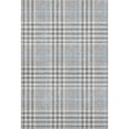 thumbnail image 2 of Addison Rugs Mayfield Premium Machine Washable Transitional Plaid Gray Rectangle Rug, 8' x 10', 2 of 6
