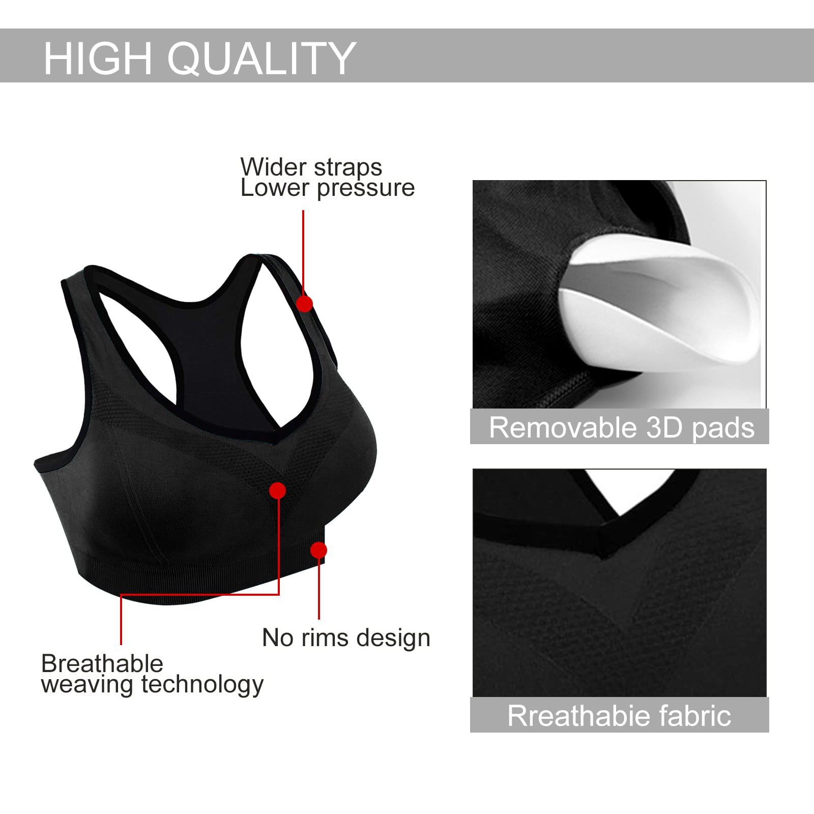 Buy SHAPERX Racerback Padded Yoga Bra Gym Workout Bra Crop Tops, Sports  Bras for Women, Comfortable Yoga Bra with Removable Pads Non-Wired Sports  Bra Free Size (28 Till 34) Pack of 1