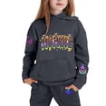 thumbnail image 2 of Girls Fall Clothing Sets Halloween Oversized Ghost Bow Suit School Layering Pumpkin Festival Walk Toddler Pant Outfit, 2 of 7