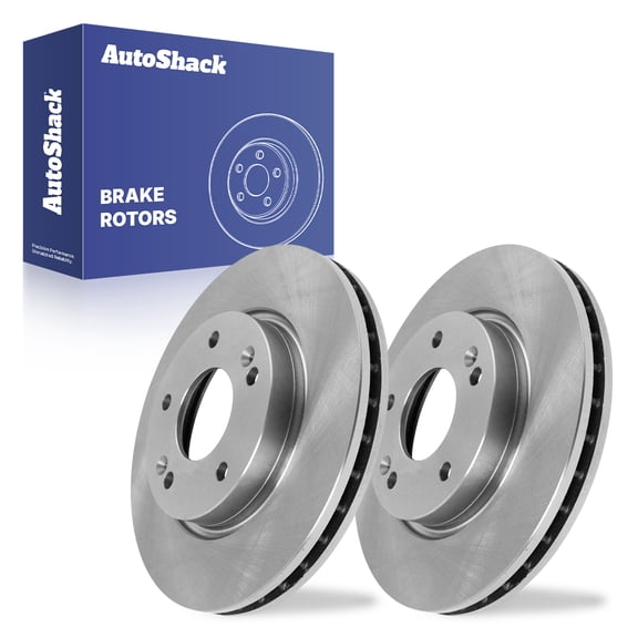 AutoShack Front Brake Rotors for Hyundai, Elantra 2007-2010, FWD L4 2.0L - 10.83" (275 mm), 5-Lug