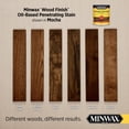 thumbnail image 6 of Minwax Wood Finish, Mocha, 1/2 Pint, 6 of 6