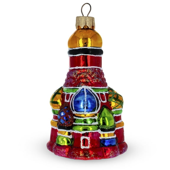 Cathedral Glass Christmas Ornament