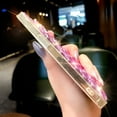 thumbnail image 4 of for iPhone 11 pro Case for Women（5.8 inch），Very Shiny Luxury Bling Phone Case with 3D Glitter Sparkle Crystal Rhinestone Diamond Gems on Hard Reflective PC Back Cover for Girls（Purple）, 4 of 12