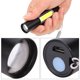 thumbnail image 3 of Mini linterna LED portátil con carga USB, linterna de aleación de aluminio para emergencias de acampada, color negro, 3 of 8