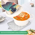 thumbnail image 3 of Yayeee Pot Holders Kitchen Heat Resistant with Pocket 7"x9.8" Cotton Oven Cooking Hot Pads, Astronaut and Sky, 3 of 7