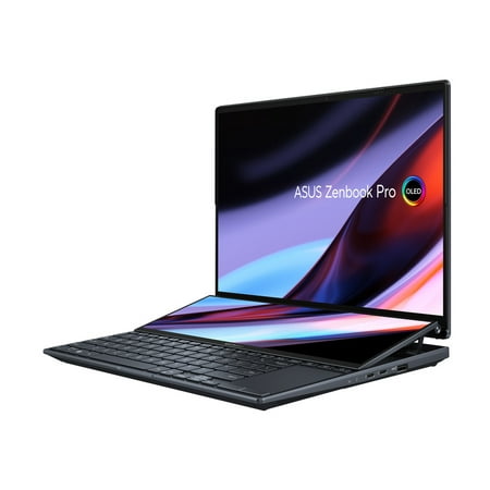Asus Zenbook Pro 14 Duo OLED UX8402 UX8402ZA-DB76T 14.5" Touchscreen Notebook - 2.8K - 2880 x 1800 - Intel Core i7 12th Gen i7-12700H Hexa-core (6 Core) 2.30 GHz - Intel Evo Platform - 32 GB Total RAM