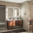 thumbnail image 4 of Kichler 55238CPZLED Laurene 2 Light 27" Wide Led Vanity Light - Bronze, 4 of 7