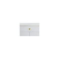 thumbnail image 2 of Elegant Decor Marcel 1.2" Brushed Gold Square Knob Multipack (Set of 10), 2 of 4