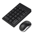 thumbnail image 1 of Light Weight Wireless Numeric Keyboard Mouse Set No Delay Wireless Keyboard Mouse Combo Office For Home, 1 of 8