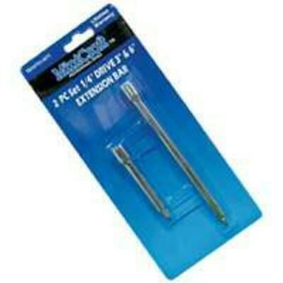 

1PK Vulcan TS-2PC-EB1/4 Extension Bar Set Chrome Vanadium Steel 1/4 Inch
