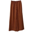 thumbnail image 2 of Vrorvz Polka Dot Capri for Womens Drawstring Elastic Waisted Capris Wide Leg Summer Casual Trouser with Pockets, 2 of 5