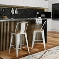 thumbnail image 3 of Rayne Metal Wood Counter Stool (Set of 2), 3 of 11