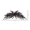 thumbnail image 3 of Vickerman 32" Artificial Burgundy Spiral Eucalyptus Crescent Swag, 3 of 4