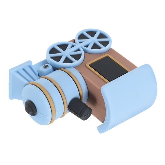 Soimiss Blue PVC Train Cake Topper for Birthday Party and Cake Decoration