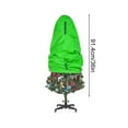 thumbnail image 2 of TERGAYEE Storage Bags Christmas Tree Storage Bag Christmas Tree Storage Cover with Zipper Adjustable Straps Tear Storage Christmas Tree Cover for Foot Assembled Christmas Tree Home Supplies, 2 of 6
