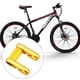 thumbnail image 4 of Greeniant Bicicleta plegable SP8, vástago doble, elevador de manillar de 25,4mm, piezas elaboradas rojas/negras/plateadas/doradas, manijas huecas Ciclismo Oro Greeniant OD023856-04, 4 of 6