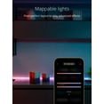 thumbnail image 3 of Twinkly Line – Extension Kit App-Controlled Adhesive + Magnetic LED Light Strip with RGB (16 Million Colors) LEDs. Extendable. 5 feet. White Strip. Indoor Smart Home Decoration Light, 3 of 8