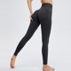 thumbnail image 2 of Pantalones de yoga sin costuras para mujer, color melocotón, de nylon y spandex, de cintura alta, para fitness, running, yoga y uso diario, 2 of 5