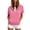 Pink, variant on Breezora Women's Lightweight Short Sleeve Hoodie Slim Fit Casual Sweatshirt for Summer Outings