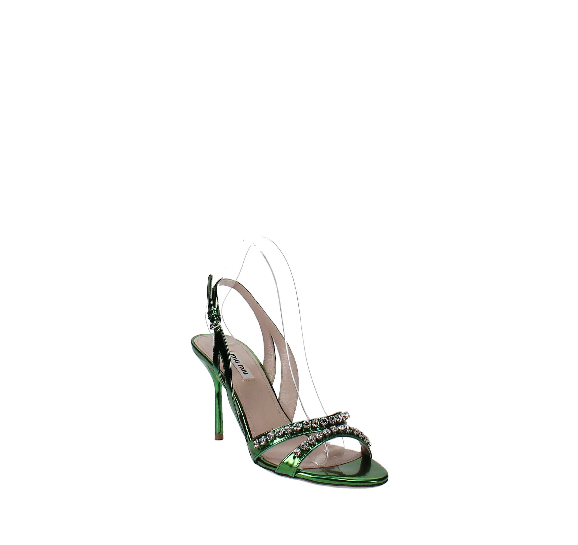 Miu Miu | Jewel Strappy High-Heel 
