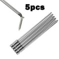 thumbnail image 2 of Lefu 5Pcs 6.35mm Shank 150mm Long PH1 PH2 Cross Screwdriver Bits Power Driver Tool, 2 of 10