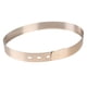 thumbnail image 2 of Cinturón para mujer, insignia, tamaño de metal, con superficie de espejo para chaquetas de gasa, plumón Oro Yuyangstore  Cinturón de metal para mujer, 2 of 8