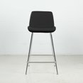 thumbnail image 4 of Capri Modern Leatherette Bar Stool, 25-inch/29-inch Seat Height, 4 of 4