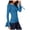 Blue - brightblue, variant on I.N.C Womens Tie Sleeve Pullover Blouse, Blue, X-Large