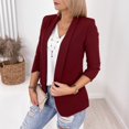 thumbnail image 6 of Baberdicy Blazers for Women Women's Solid Colour Lapel Pocket Suit Jacket, 6 of 8