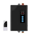 thumbnail image 1 of Chauffe-eau Électrique Sans Réservoir 3000W, Chauffe-Eau Instantané avec Télécommande, Écran Tactile LCD, Design de Protection de Sécurité, 1 of 6