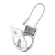 thumbnail image 3 of Soporte De Seguridad Con Cable Metalico Para Airtag Blanco blanco, 3 of 6